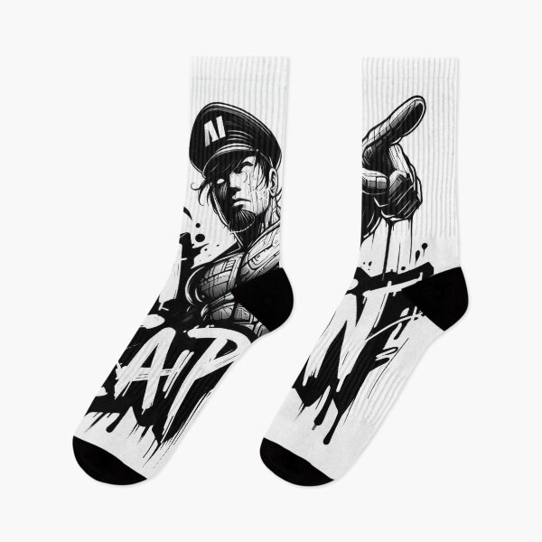 Artikelvorschau, Grunge-Graffiti Ai Captain, Grunge-Graffiti-T-Shirt, urbane Aufkleberkunst, animierte Straßenkunst, 3D-Buchstaben entworfen und verkauft von KreativeSouls.