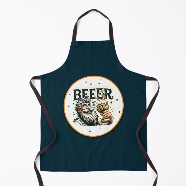 Item preview, Vintage beer sticker illustration with happy bearded man holding mug designed and sold by Ihor Ivanov.