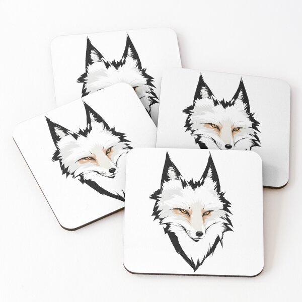 Item preview, The abstract face of a fox designed and sold by Sopilka.