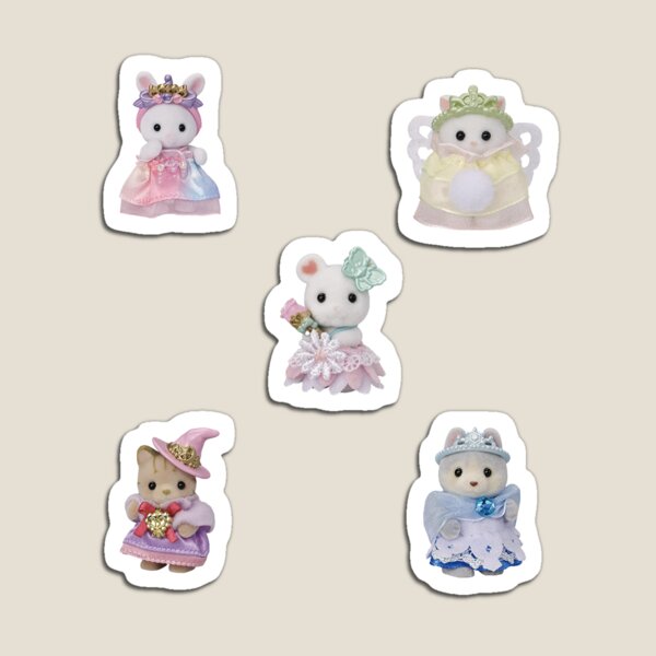 Item preview, Royal Princess Calico Critters Sticker Sheet  designed and sold by jaidenv.