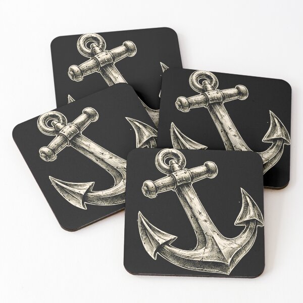 Item preview, drawing of an anchor designed and sold by Eduardo  Caputo.