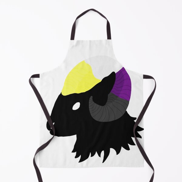 Item preview, Non-Binary Pride Goat designed and sold by AutyLeaves.