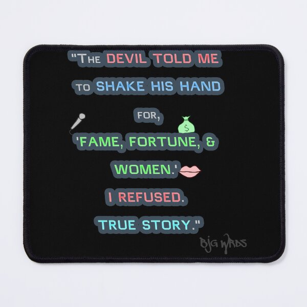 Item preview, "The DEVIL..." Quote 12/10/2023 designed and sold by BJGWRDS.
