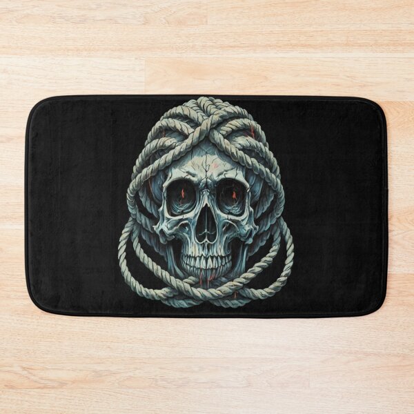 Item preview, Skull intricately entwined with a rope designed and sold by SaNNty.