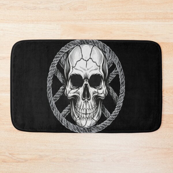 Item preview, Skull intricately entwined with a rope designed and sold by SaNNty.