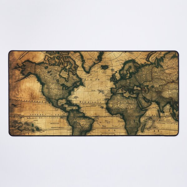Item preview, Vintage Map of the World designed and sold by CosmicAnomaly.