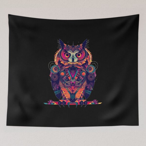 Aperçu de l'œuvre Ornate Owl créée et vendue par Yogimeister.