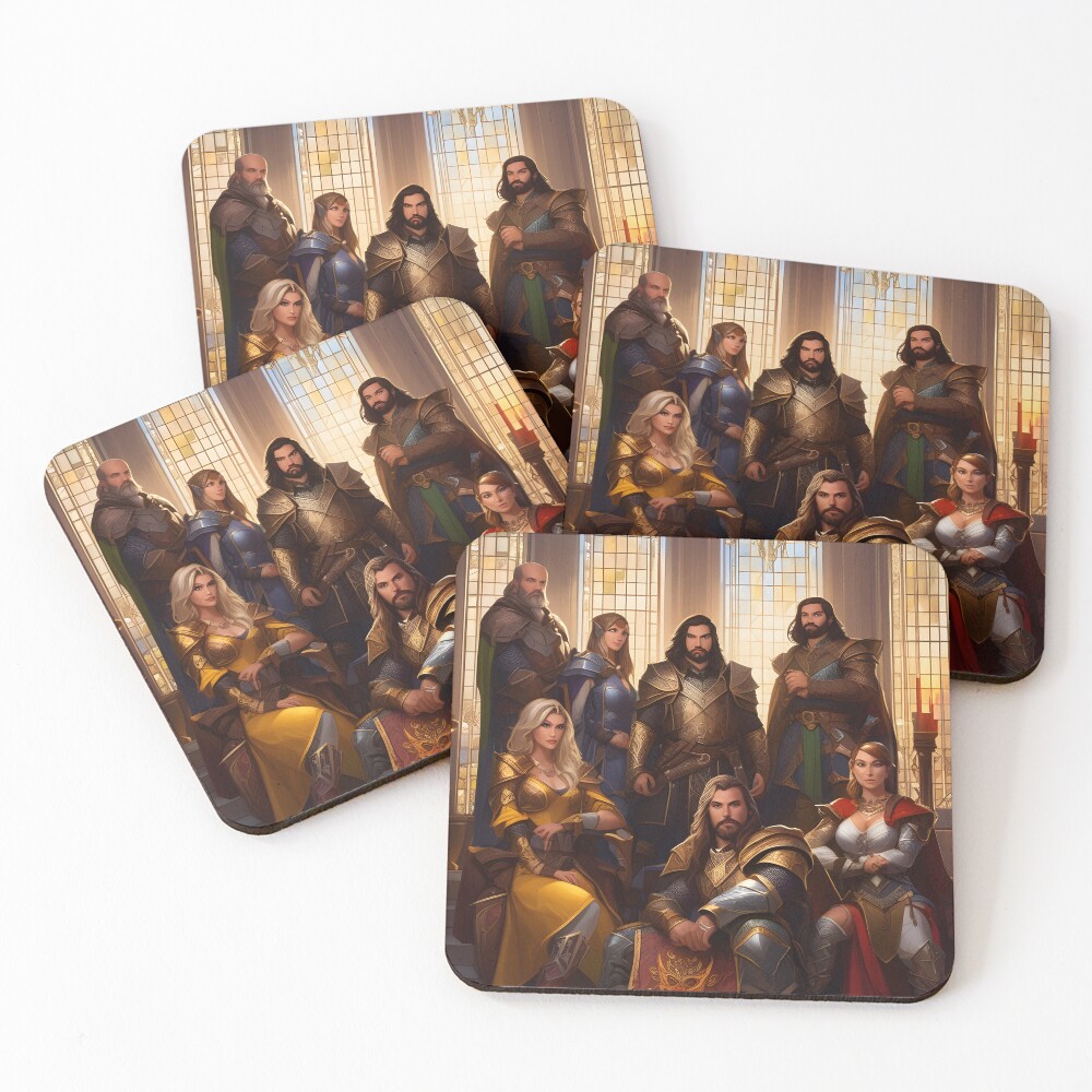 Item preview, Coasters (Set of 4) designed and sold by RagingWoody.