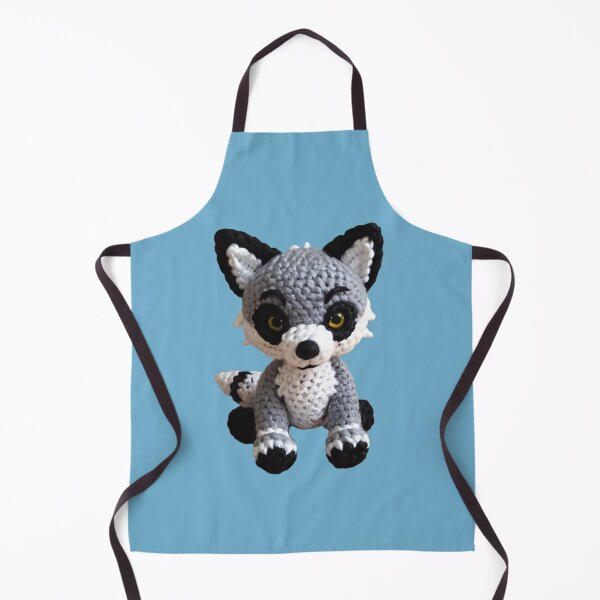 Artikelvorschau, Amigurumi süßer Wolf entworfen und verkauft von jumpercat.