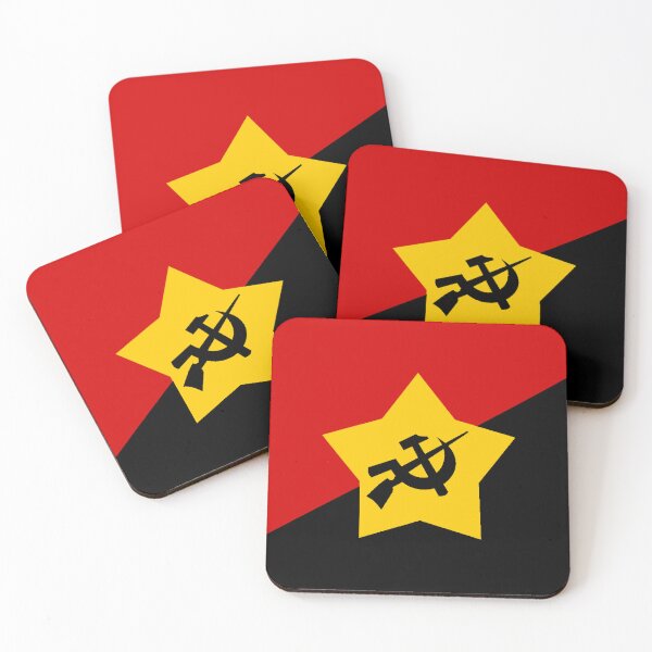 Item preview, Anarcho-Hoxhaism Flag designed and sold by Mister-51.