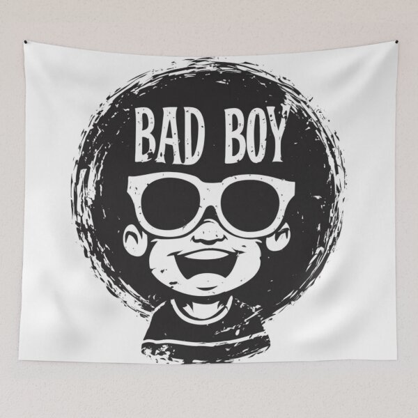 Item preview, Bad Boy - Afro Edition designed and sold by PurpleMoss.