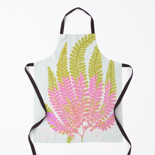 Item preview, Modern digital fern in pink and green. designed and sold by Meteryards.