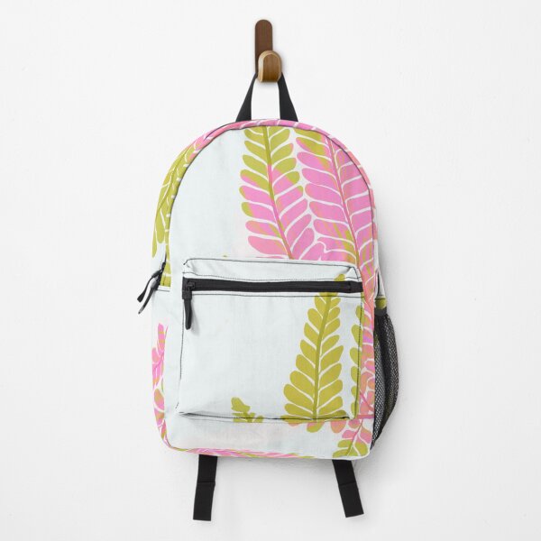 Item preview, Modern digital fern in pink and green. designed and sold by Meteryards.