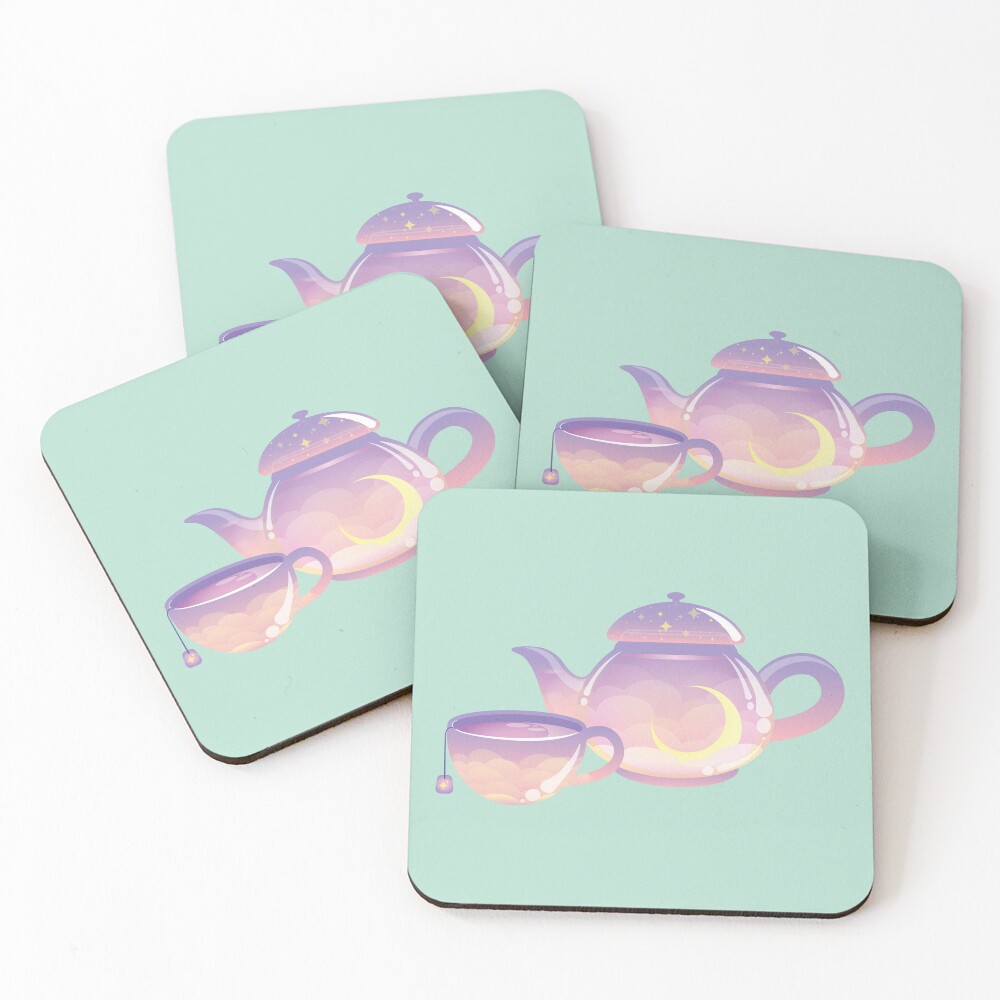 Item preview, Coasters (Set of 4) designed and sold by CMYKat.