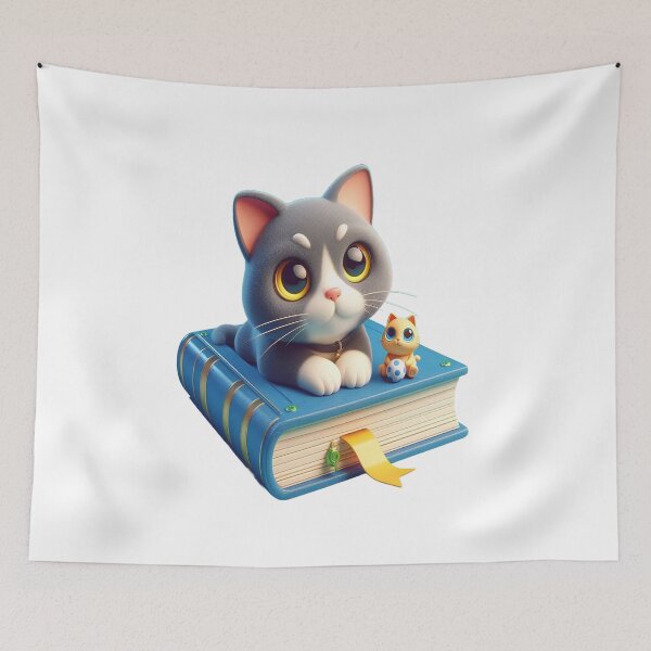 Item preview, Cat Reading book,nerdy designed and sold by GLORY-LIFE.