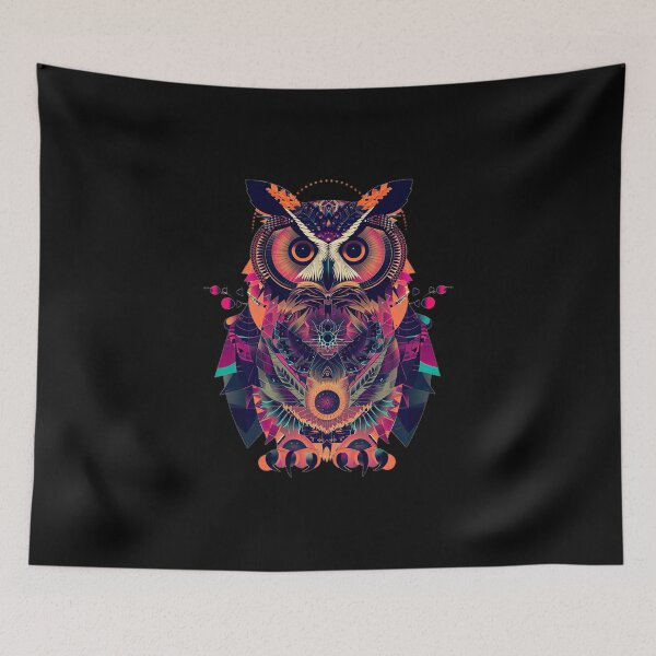 Aperçu de l'œuvre Ornate Owl créée et vendue par Yogimeister.