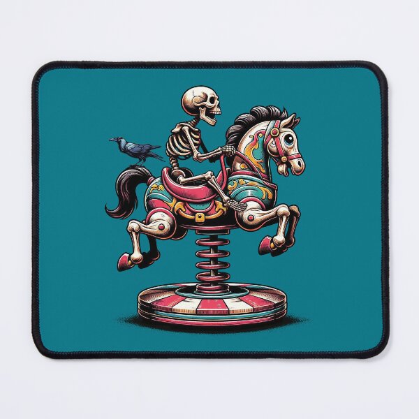 Item preview, Skeleton on a Horse Ride designed and sold by danchampagne.