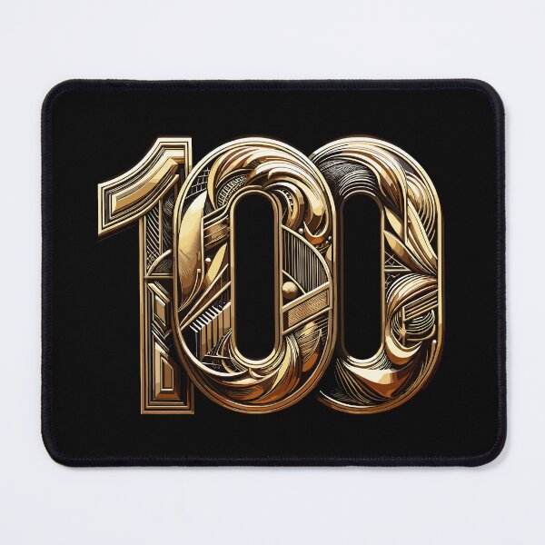 Item preview, 100 Years Gold Modern 100th Birthday Gift designed and sold by Pineapple-Tree.