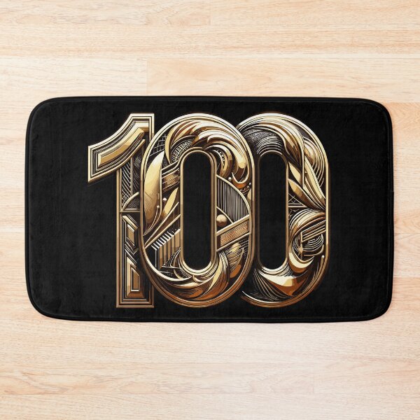 Item preview, 100 Years Gold Modern 100th Birthday Gift designed and sold by Pineapple-Tree.