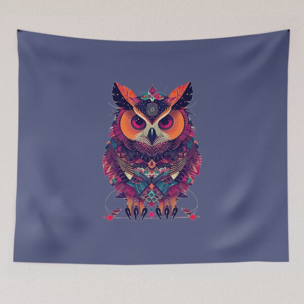 Aperçu de l'œuvre Ornate Owl créée et vendue par Yogimeister.