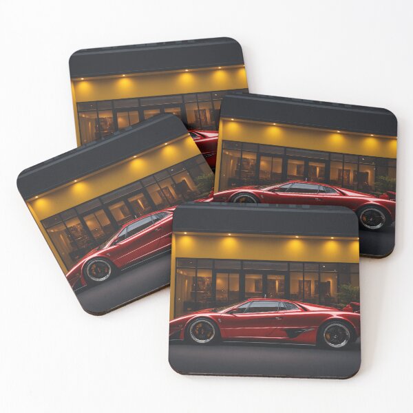 Item preview, Noble red super sports car designed and sold by Roland Mitterbauer.