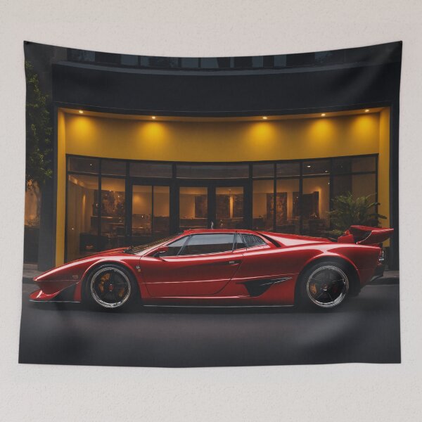 Item preview, Noble red super sports car designed and sold by Roland Mitterbauer.