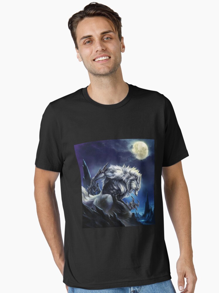 T-shirt essentiel for Sale avec l'œuvre « mème de loup-garou » de