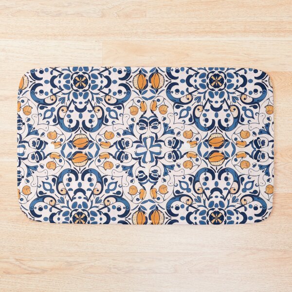 Item preview, Traditional Portuguese Tile Pattern designed and sold by MyTshirtArt.