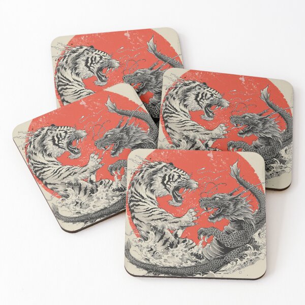 Item preview, Traditional Japanese Irezumi Tiger designed and sold by CosmicAnomaly.
