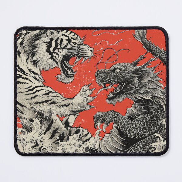 Item preview, Traditional Japanese Irezumi Tiger designed and sold by CosmicAnomaly.