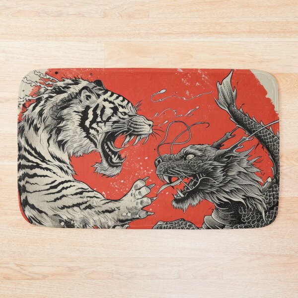 Item preview, Traditional Japanese Irezumi Tiger designed and sold by CosmicAnomaly.