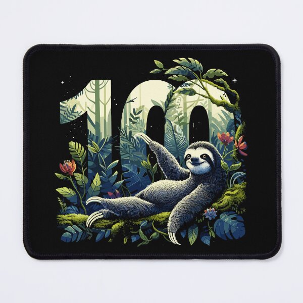 Item preview, 100 years of sloth 100th birthday gift designed and sold by Pineapple-Tree.