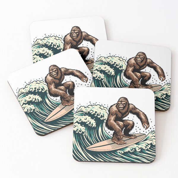 Item preview, Surfin’ Squatch designed and sold by CortexCreations.