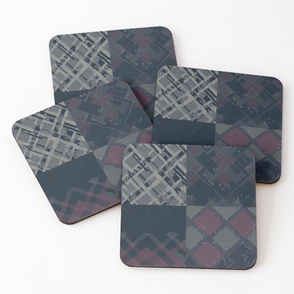 Item preview, Grunge Patchwork in Grey designed and sold by SamJanner.