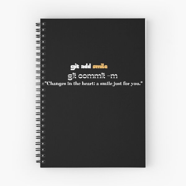 Aperçu de l'œuvre git add smile : Changements dans le cœur, un sourire rien que pour vous. créée et vendue par FashCode.