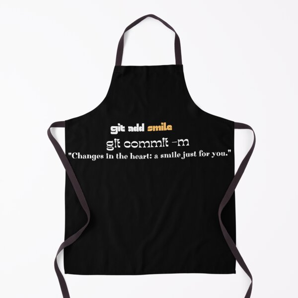 Item preview, git add smile: Changes in the heart a smile just for you. designed and sold by FashCode.