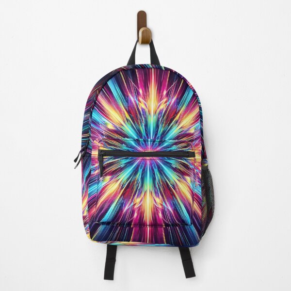 Item preview, Chroma Harmony: Radiant Burst Mandala designed and sold by AI-Only Creations.