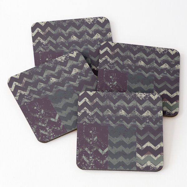 Item preview, Dark Herringbone Grunge Patchwork designed and sold by SamJanner.
