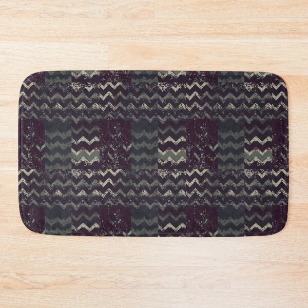 Item preview, Dark Herringbone Grunge Patchwork designed and sold by SamJanner.