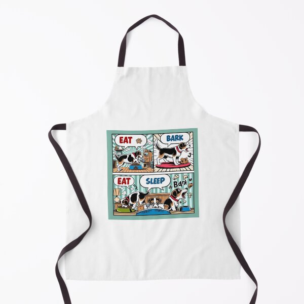Item preview, Dog's Daily Delights: "Eat, Sleep, Bark" Comic Dog designed and sold by creativechaster.