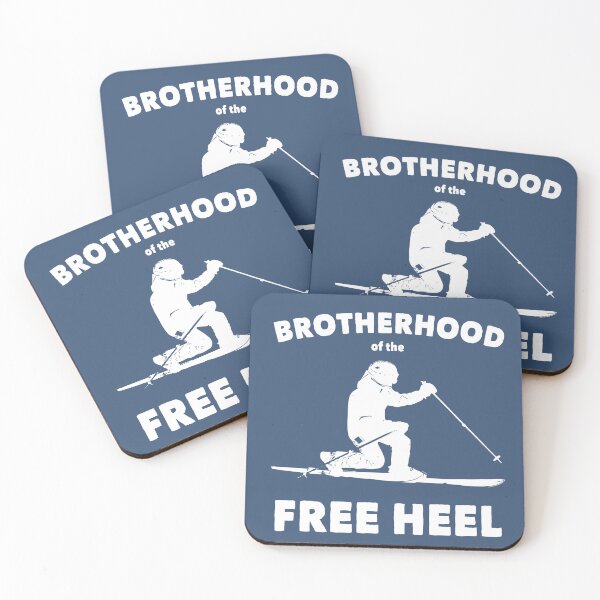 Item preview, Brotherhood Of The Free Heel Telemark Skiing designed and sold by Esskay Designs.