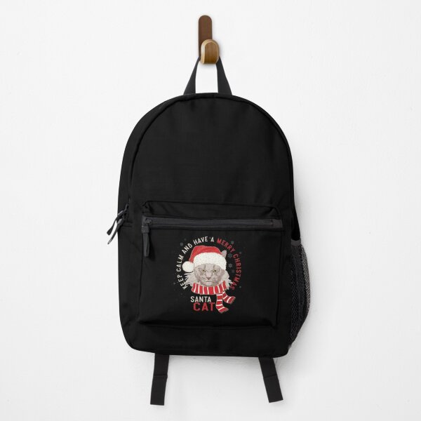 Item preview, Keep Calm and Have a Merry Christmas - Santa Cat designed and sold by LazyCaat.