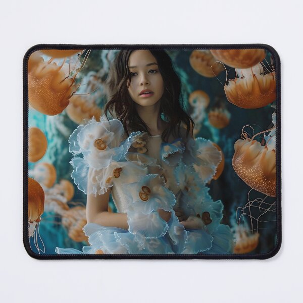 Item preview, Girl wearing jellyfish Fashion Dress designed and sold by reMarkable888.