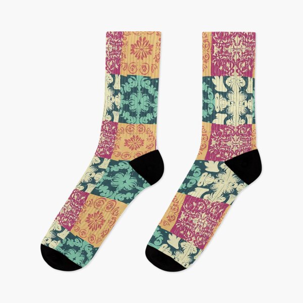 Artikelvorschau, Buntes Grunge-Patchwork entworfen und verkauft von SamJanner.