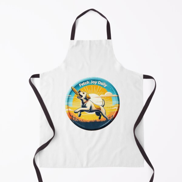 Item preview, Joyful Fetch: "Fetch Joy Daily" Active Dog designed and sold by creativechaster.
