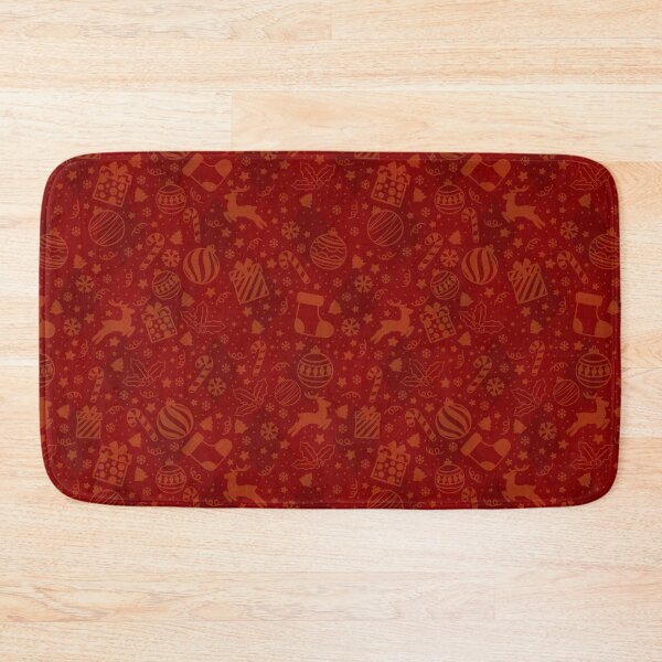 Item preview, Red Christmas Pattern designed and sold by Zvak Keh Art.