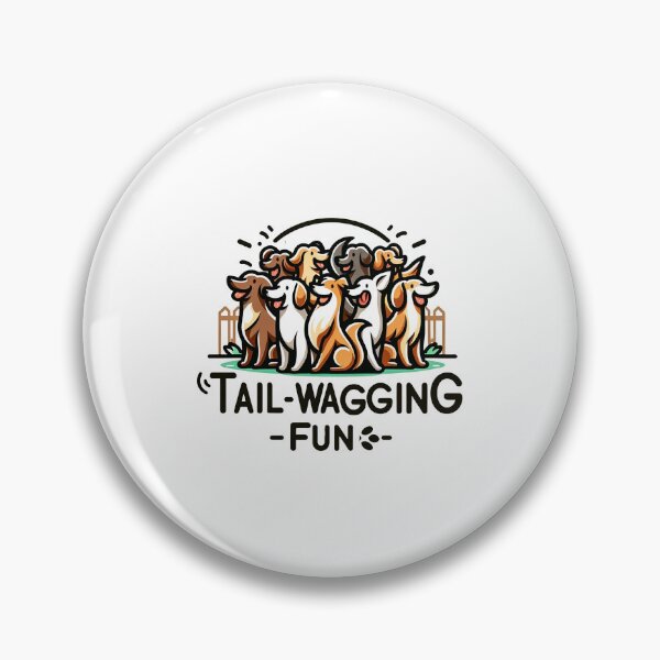 Item preview, Happy Tails Gathering: "Tail-wagging Fun" Dog Group designed and sold by creativechaster.