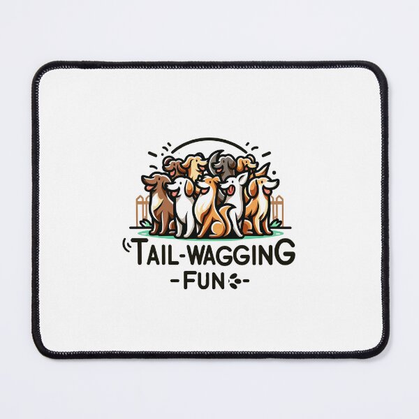 Item preview, Happy Tails Gathering: "Tail-wagging Fun" Dog Group designed and sold by creativechaster.