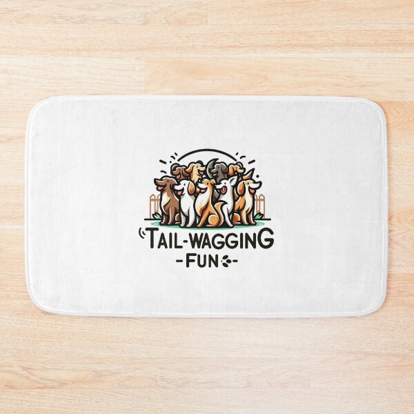 Item preview, Happy Tails Gathering: "Tail-wagging Fun" Dog Group designed and sold by creativechaster.