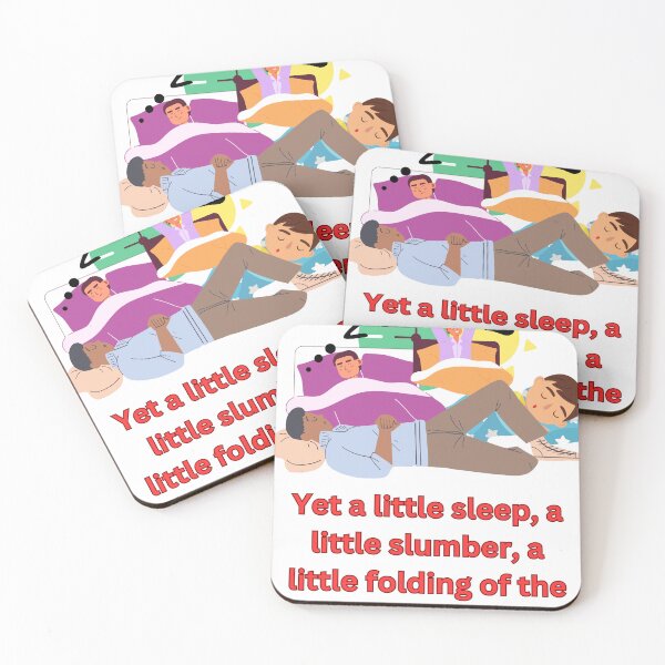 Item preview, Yet a little sleep, a little slumber, a little folding of the hands to sleep: designed and sold by Hinny8.